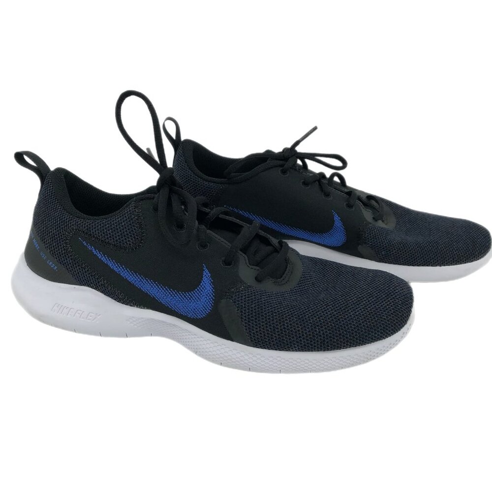 Nike Black & Blue Athletic Sneakers | Comfort & Style